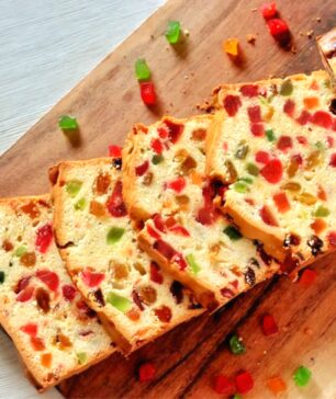 Baking Butter Fruit Cake